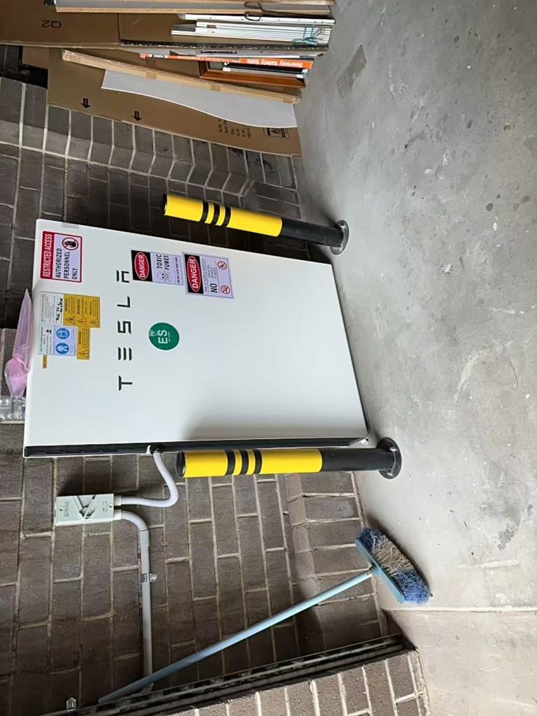 Additional view of Tesla Powerwall 2 Installed in Fairfield